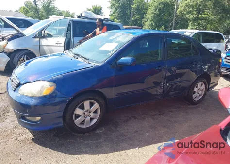 2007 Toyota Corolla S z USA, uszkodzony, nr VIN 2T1BR32EX7C777133